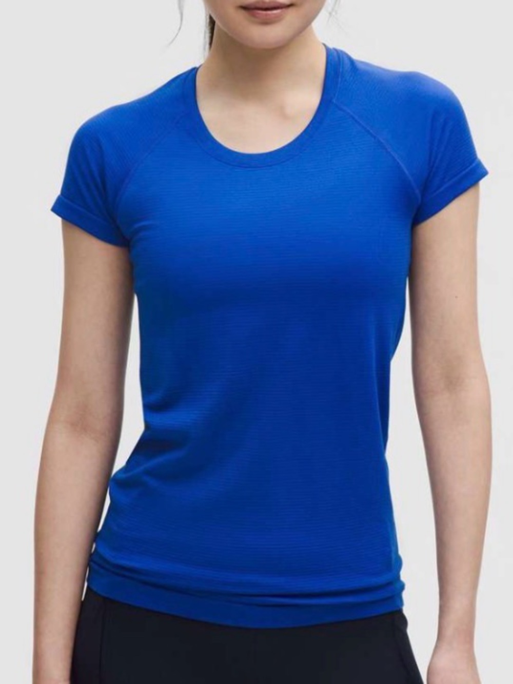 Lululemon Swiftly Tech Short-Sleeve - Size 4 - Galactic Cobalt color